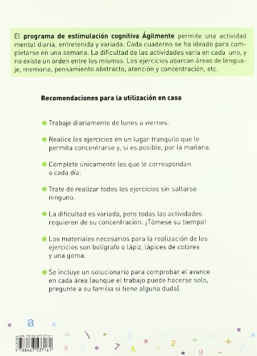 Ágilmente: ejercicios mentales. Verde