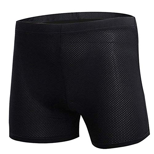 AICTIMO Hombres Ciclismo Ropa interior Bicicletas Pantalones cortos Gel acolchado Bicicletas Undershorts Transpirable Biking MTB Liner Shorts