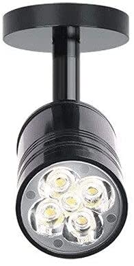 Ajustable 360 ​​° Instalación de la superficie moderna Instalación Fianza Láminas de aluminio Anti-deslumbramiento 3W Lámpara de techo Lámpara de techo Tienda de ropa de pared COB Downlight Montado en