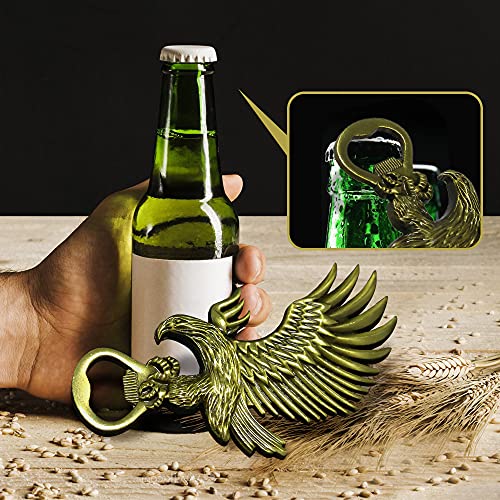 ALEMIN Abrebotellas de águila, abrebotellas de cerveza regalos para hombres, abridor de botellas de cerveza para bar, fiesta de bar, regalo para hombres, papá, marido