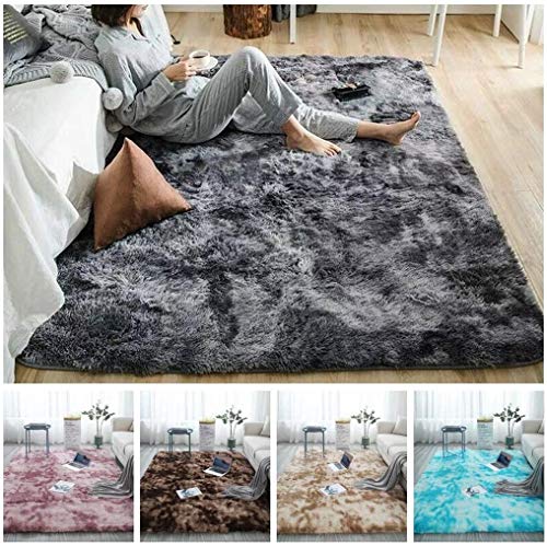 Alfombra De Pelo Largo para Sala De Estar - Alfombras Peludas y Esponjosas Modernas para Sala De Estar, Comedor, Habitación De Niños, Dormitorio Talla