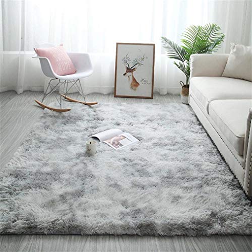 Alfombra De Pelo Largo para Sala De Estar - Alfombras Peludas y Esponjosas Modernas para Sala De Estar, Comedor, Habitación De Niños, Dormitorio Talla