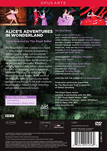 Alice's Adventures in Wonderland [DVD] (The Royal Opera House) [Alemania]