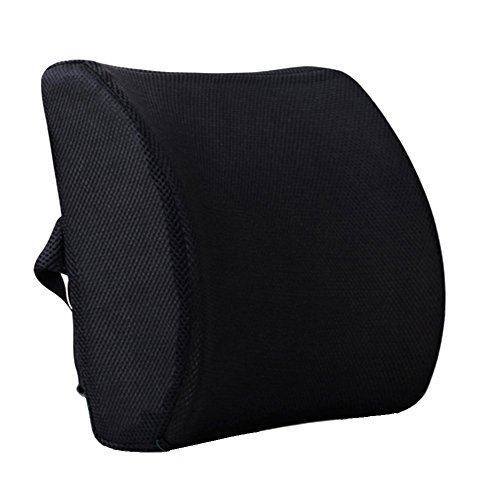 Almohada HomDSim de espuma viscoelástica, cojín lumbar para asiento de coche, silla de oficina, silla de casa