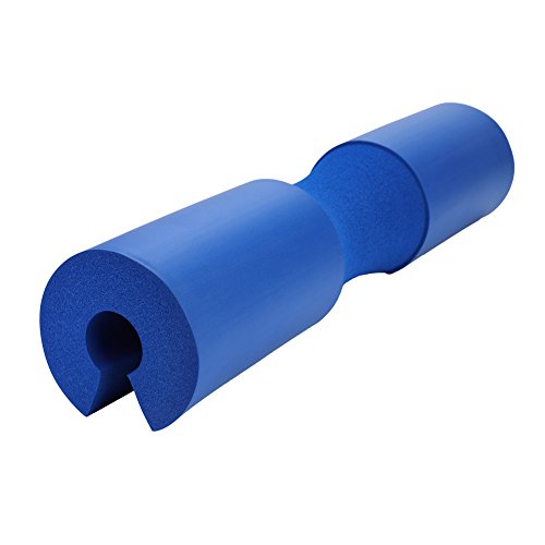 Almohadilla para sentadillas Barbell Cuello y hombro Cojín protector de protección Levantamiento de pesas Almohadilla para sentadillas Fitness Barbell(azul)