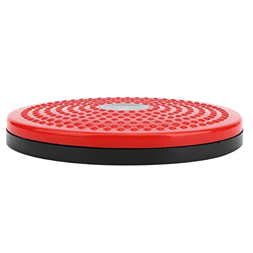 Alomejor Twist Board Cintura Twister Deportes de Interior Yoga Cintura Disco Retorcido Tablero de Equilibrio(Rojo)