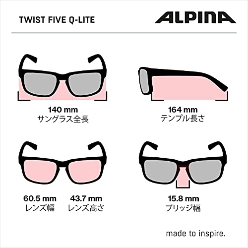 ALPINA, Twist Five HM+ Gafas Deportivas, dirtblue Matt, One Size Occhiali sportivi, Unisex-Adult