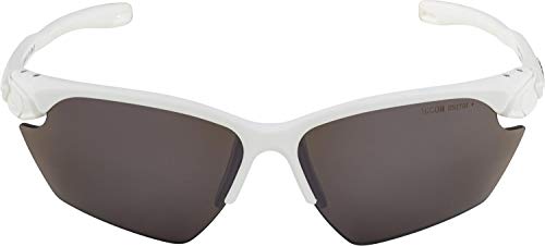 ALPINA, Twist Five HR S HM+ Gafas Deportivas, White Matt, One Size Occhiali sportivi, Unisex-Adult