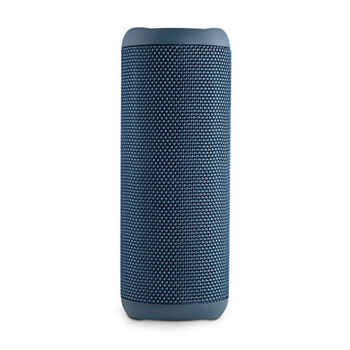 Altavoz Goody 2 de Vieta Pro, con Bluetooth 5.0, True Wireless, Micrófono, Radio FM, 12 Horas de batería, Resistencia al Agua IPX7, Entrada Auxiliar y botón Directo al Asistente Virtual; Color Azul.