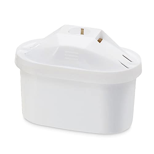 Amazon Basics Cartuchos Filtrantes de Agua, Blanco, 12 unidades - Fits BRITA Maxtra Jugs (not Maxtra+)