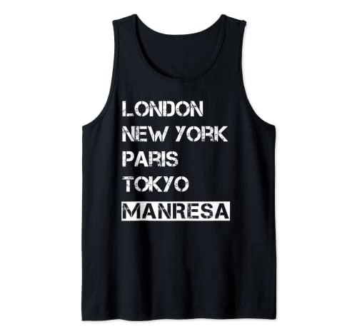 Amo mi ciudad Manresa - mi hogar Camiseta sin Mangas