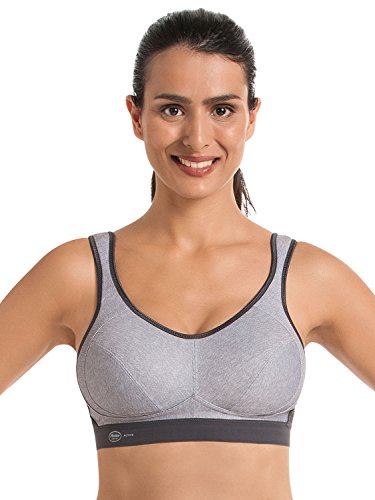 Anita Extreme Control Sujetador Deportivo, Grey (Heather 254), 115D para Mujer