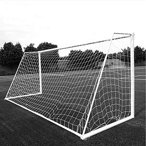 Aoneky Red para Portería de Fútbol - 7.3M×2.4M 2.5mm, Red Portátil de Reemplazo para 11 Personas, Red Deportiva para Práctica Entrenamiento de Fútbol, Sin Marco