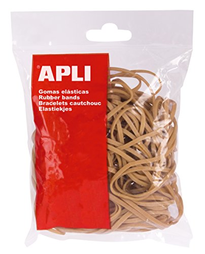 APLI 13222 - Gomas elásticas 200 x 10 mm en bolsa 100 g