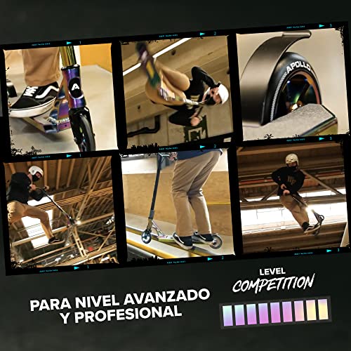 Apollo Stunt Scooter Genesis Pro - Stunt Scooter Pro robustos con rodamientos ABEC 9, Fun Scooter, Kick Scooter, Trick Scooter, Freestyle Scooter
