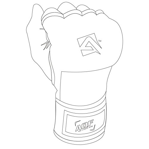 AQF Vendas Boxeo, Guantes Interiores Boxeo, Muñeca Elasticas Tape Vendaje 100cm Largo, Vendas De Boxeo Protector Mano Wraps 4 Dedos para Muay Thai, Taekwondo & MMA (Rosa, S)