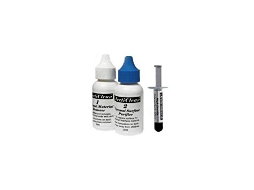 Arctic Silver 5 - Compuesto térmico (3,5 Gramos) con ArctiClean 60 ml Kit