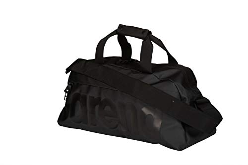 Arena Bolsa de Deporte Unisex para Adultos Duffle Team 25 L, All Black, Talla única