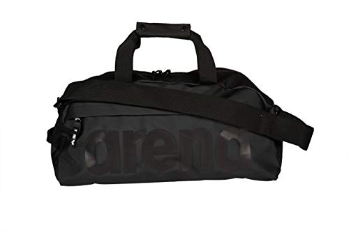 Arena Bolsa de Deporte Unisex para Adultos Duffle Team 25 L, All Black, Talla única