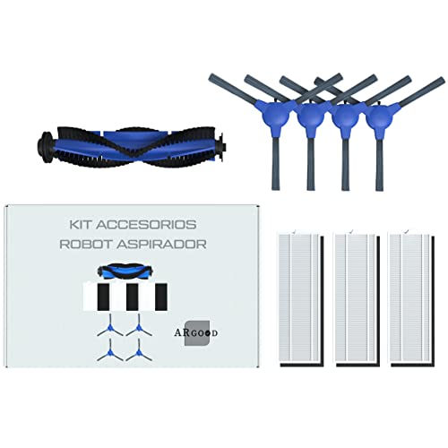 ARGOOD Kit recambios accesorios para robot aspirador Conga 1099 1090 y 1790 .Set de repuestos robot aspirador.