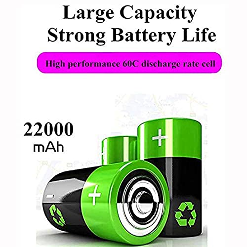 Arrancador para automóvil de 22000 mAh, con función de carga inalámbrica, refuerzo de batería automático de 12 V 1500 A (hasta 5.0L de gas y 6.0L de diésel), Banco de energía para automóvil con pa