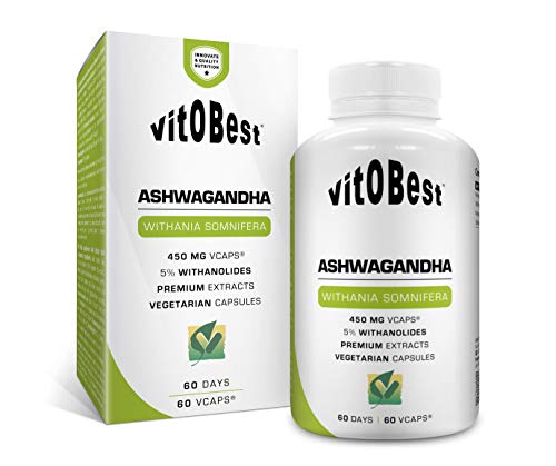 ASHWAGANDHA 60 Caps. - Suplementos Alimentación y Suplementos Deportivos - Vitobest