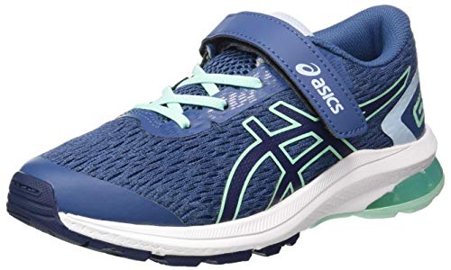 Asics GT-1000 9 PS, Zapatos para Correr Unisex niños, Grand Shark/Peacoat, 27 EU