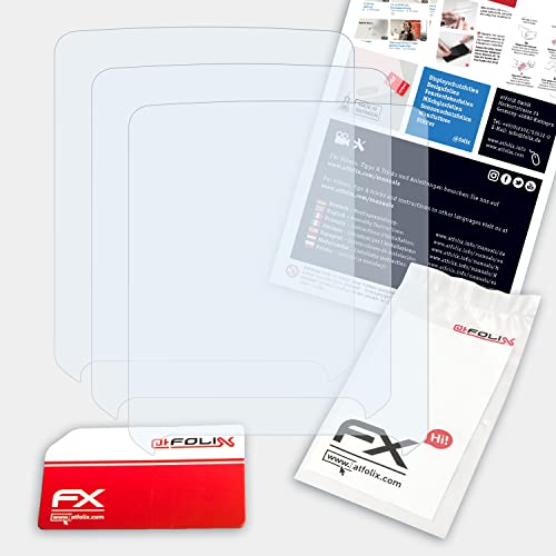 atFoliX Lámina Protectora de Pantalla Compatible con Yaesu FTA-450L Película Protectora, Ultra Transparente FX Lámina Protectora (3X)