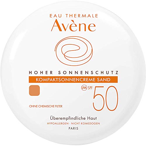 AVENE SOLAR COMPACTO COLOR 50 ARENA 10G.