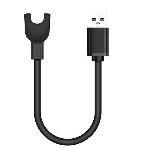 Awinner Cable cargador USB de repuesto para Xiaomi Mi Band 3 Miband 3nd (no apto para Mi Band 2)