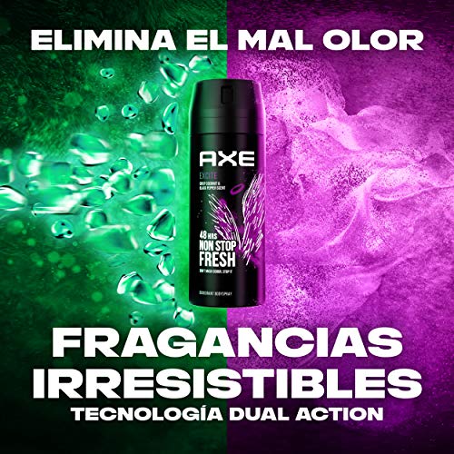 Axe Excite Rock Desodorante - 150 ml - Pack de 6