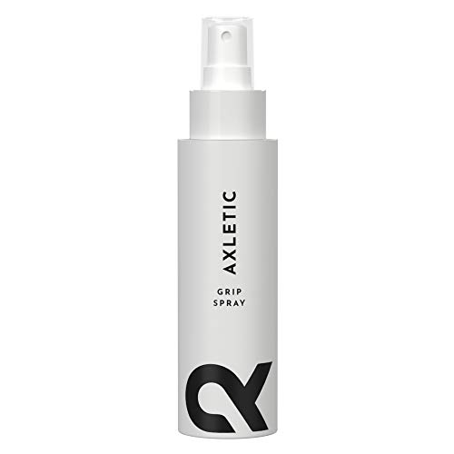 AXLETIC Spray para Mejor Agarre - Ideal para Barra Pole Dance Grip y Pesas Mano, Stop Sudor Manos - Alternativa a Magnesio Liquido Crossfit, Magnesio Escalada, Padel, Calistenia, Halterofilia, 100ml