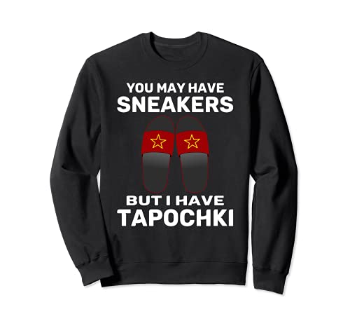 Babushka Tapochki Zapatillas Abuela URSS CCCP Russia Rusia Sudadera