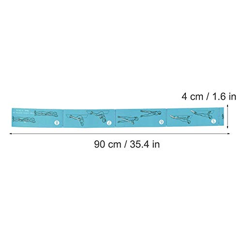 Bandas elásticas Antideslizantes con Bandas elásticas y Resistentes a la Correa para Las piernas y Las Secciones del Trasero 8(Verde)