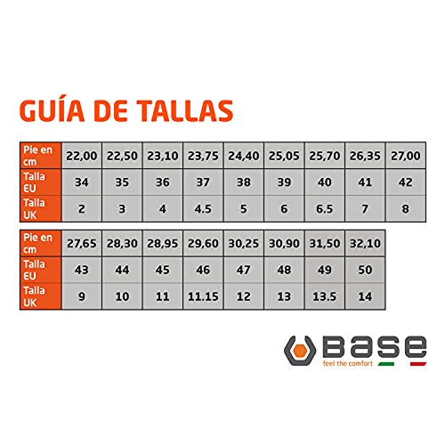 Base Protection, AEROBIC ESD Calzado de Seguridad para Hombres y Mujeres, Gris y Naranja, Talla 45