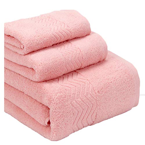 Bath Towels Fashions Luxury Supersoft Cotton Towels 3 Piece Set x Absorbent and Quick Dry Hand Towels Perfect for Hotel, Home,Bathrooms,Pool,SPA and Gym Sport Foot Cotton Towels