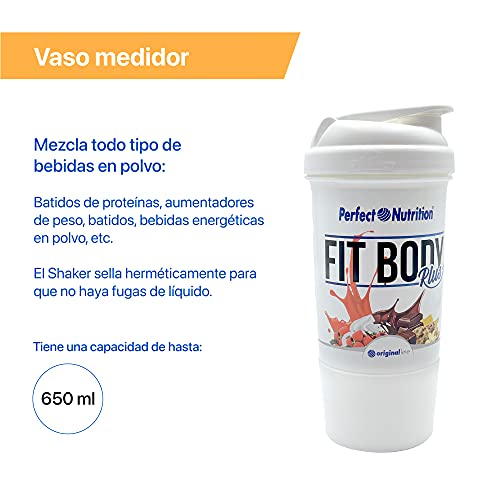 Batido sustitutivo de comida + Vaso mezclador de batido adelgazante. Pack 2 en 1 sustitutivos de comida con proteínas (Chocolate - Bombon)