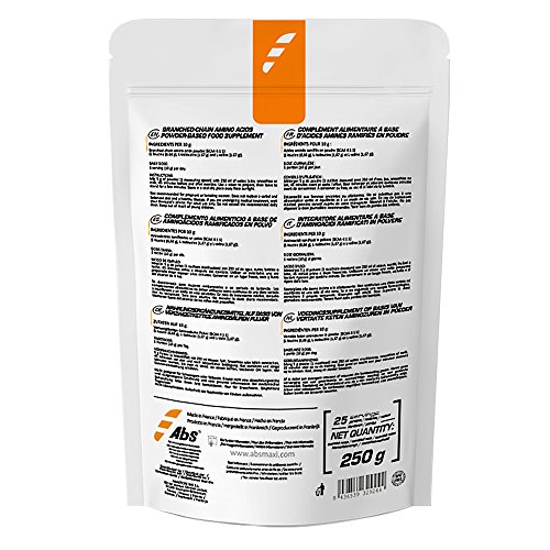 BCAA 4: 1: 1 EN POLVO * 25 raciones/BCAA 4: 1: 1 en polvo 250 g * Crecimiento muscular (anabolismo), fuerza, recuperación muscular * Garantía de satisfacción o reembolso * Fabricado en Francia