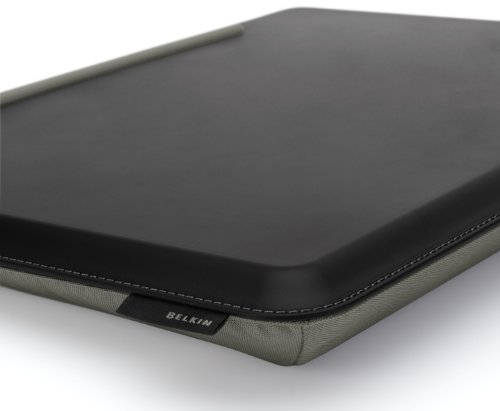 Belkin CushDesk - Soporte de Regazo para Ordenador portátil, Negro y Gris