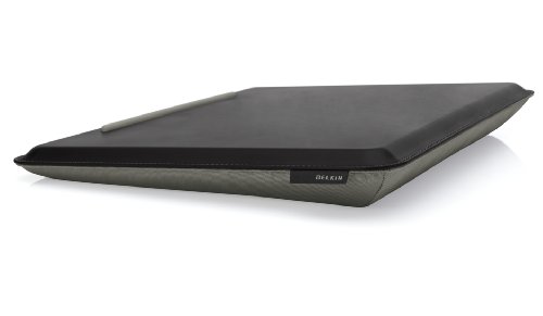 Belkin CushDesk - Soporte de Regazo para Ordenador portátil, Negro y Gris