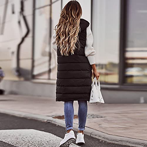 Berimaterry chaleco largo mujer chaqueta calefactable sin manga plumas ligeros mujer abrigo mujer invierno rebajas ropa mujer barata y guapa outlet parkas chaleco mujer acolchado abrigo plumas mujer