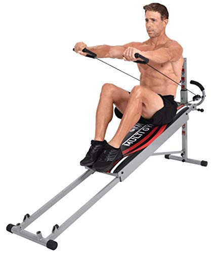 Best Direct GYMFORM MultiGym Visto en TV Máquina De Fitness Completa Plegable para El Hogar Fortalecer Todo El Cuerpo Más de 100 Ejercicios