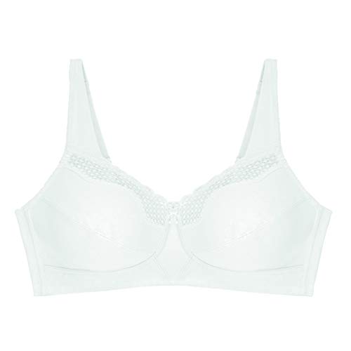 Bestform Cotton Comfort Full Cup - Sujetador para mujer, Blanco, 95C (Talla de fabicante: 36C)