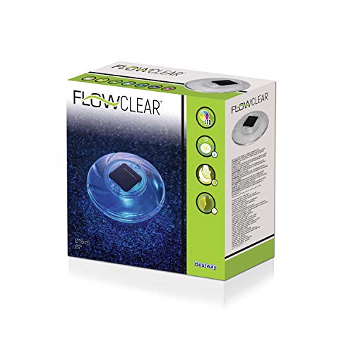 Bestway 58111 - Luz LED Solar Flotante 18 cm Diámetro