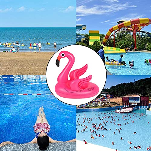 BESTZY Flamenco Inflable Colchoneta, Flotador bebé,Asiento de Flotador de Natación, Anillo de Natación para Bebé para Piscinas de Verano y Playa