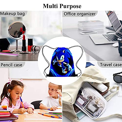 BESTZY Mochila con cordón, Backpack para Niños,Cordón Bolsa Mochila con Cordón Bolsa de Gimnasio, Unisex Bolsas de Cuerdas de Deporte