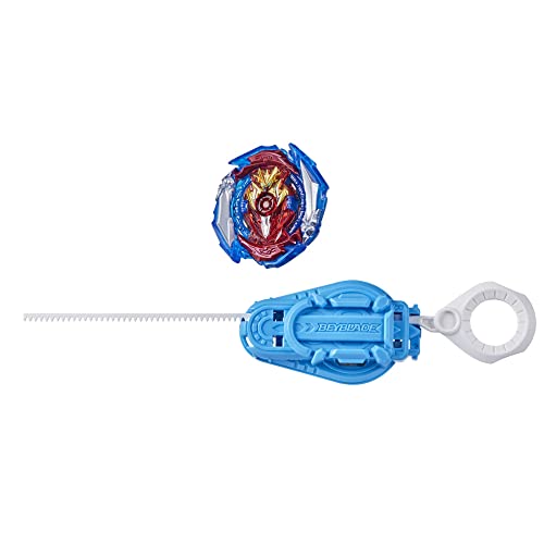 Beyblade Burst Surge Speedstorm - Kit Inicial - Top Infinite Achilles A6 - Top de Batalla Equilibrio con Lanzador - Juguete para niños