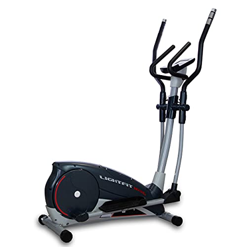 BH Fitness Bicicleta elíptica Lightfit 1030 G2336RFN Programas de Entrenamiento Sistema Inercial 10Kg Zancada 30cm