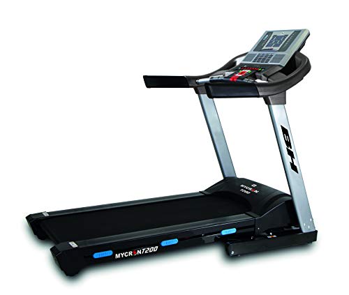 BH Fitness Mycron T200 G6426NIMP. Cinta de Correr Plegable. 20 Km/h. 140x51 cm. Inclin. eléctrica 12% MAX. Monitor LCD retroiluminado Motor de3,5 CV