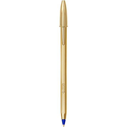 BIC Celebrate Cristal Shine, Boligrafos Punta Media, Óptimo para Escuela la Oficina y el Hogar, Una Variedad de Colores, Paquete de 2 Unidades (Punta de 1,0 mm)